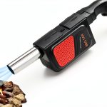 plplaaoo Electric Air Blower for BBQ, Portable Handheld Fire Starter-0