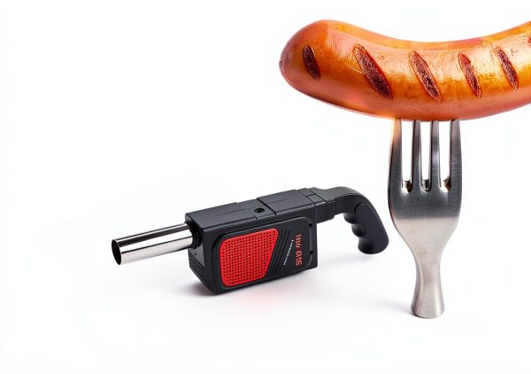plplaaoo Electric Air Blower for BBQ, Portable Handheld Fire Starter-4