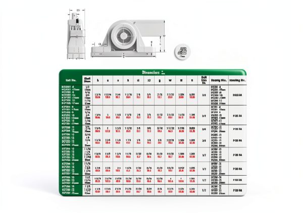 UCP206-19 - PEER BEARING - Factory New-0