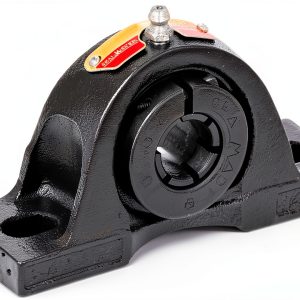 Sealmaster NP-23T Pillow Block Ball Bearing, Non-Expansion Type, Normal-Duty, Regreasable, Skwezloc Collar, Felt Seals, Cast Iron Housing, 1-7/16" Bore, 1-7/8" Base to Center Height, 5" Bolt Hole Spacing Width-0